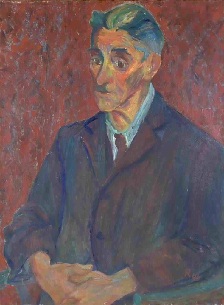 Mein Vater, Ölbid von Helmut Rehm 1946