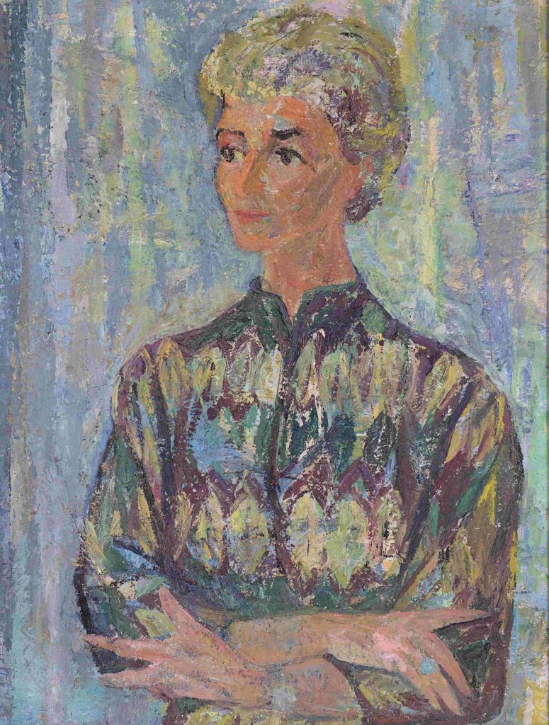 Meine Frau, Ölibld von Helmut Rehm 1975