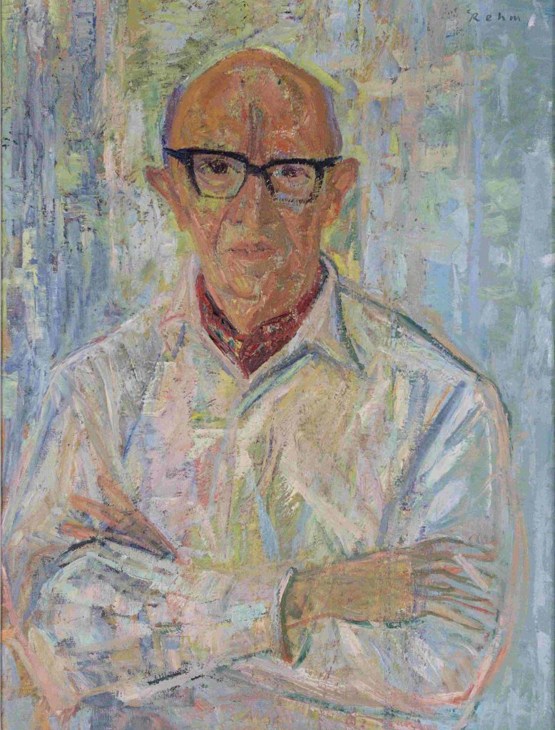 Fritz Lion, Ölbild von Helmut Rehm