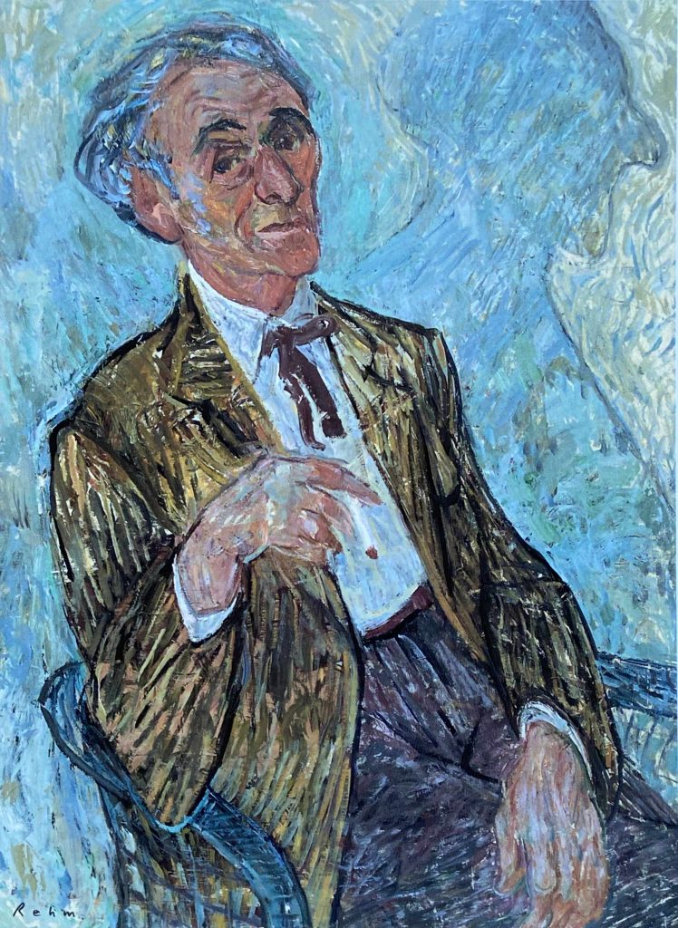 Bildhauer Bruno Costa, Ölbild 1971